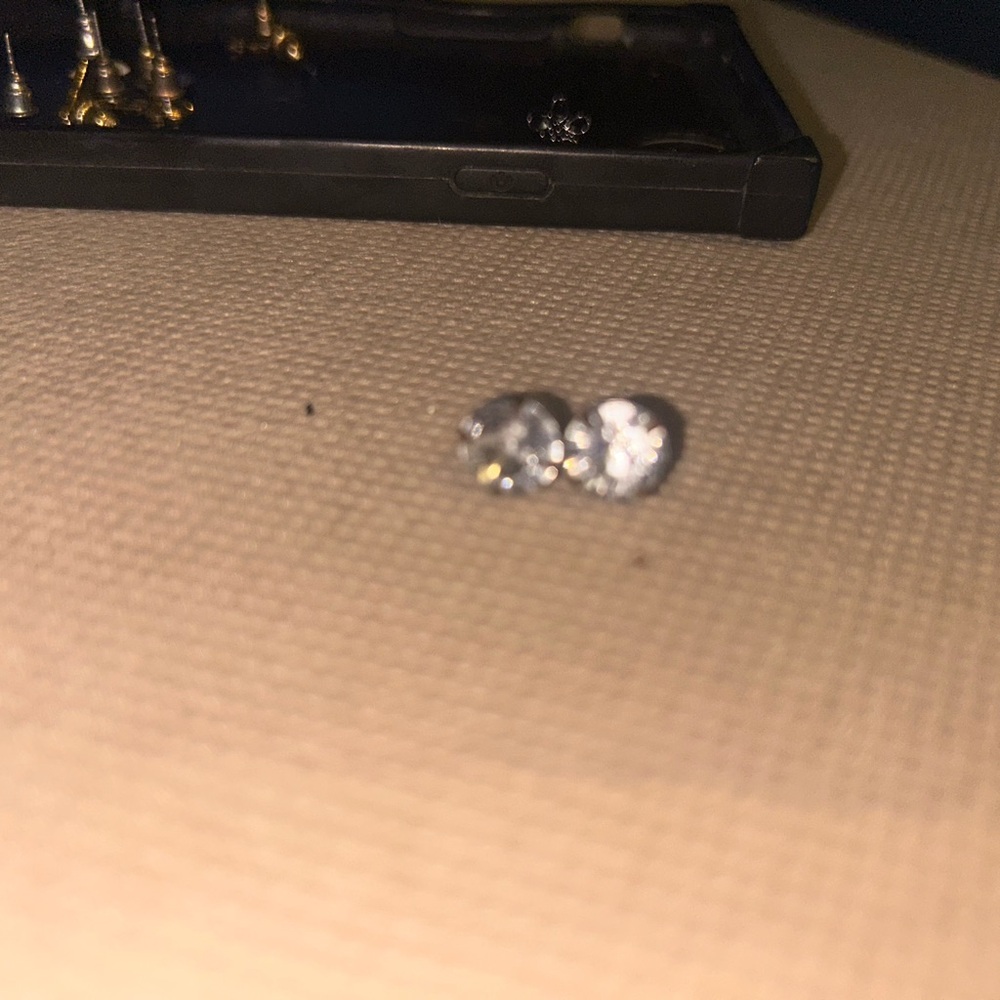 Elegant Silver Stud Earrings